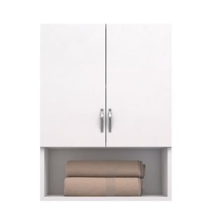 Ντουλάπι Μπάνιου ArteLibre SAMENTHA Λευκό Μοριοσανίδα 55x30x70cm