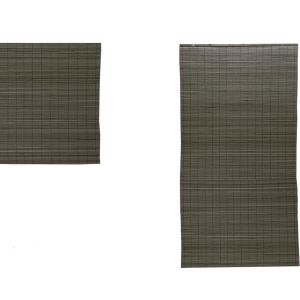 Κουρτίνα Bamboo σκούρο καφέ bamboo 150x300cm