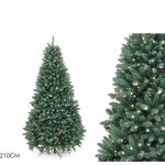 Χριστουγεννιάτικο Δέντρο Monte Denali PVC Με 350 LED 210cm