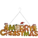 Χριστουγεννιάτικη Πινακίδα Gingerbread 60x23cm