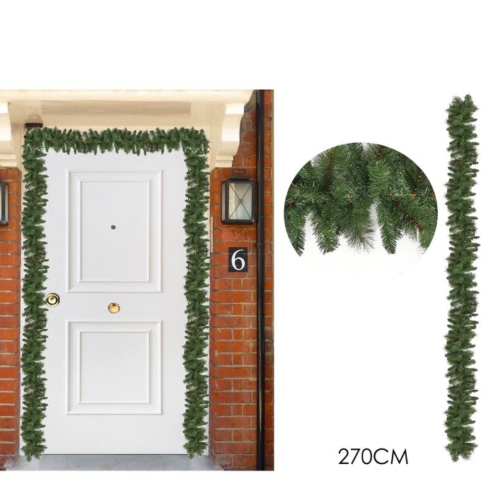 Χριστουγεννιάτικη Γιρλάντα Με 200 Κλαδιά 270cm