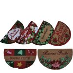 Χριστουγεννιάτικο Χαλάκι Μισοφέγγαρο 45x75cm Σε 6 Σχέδια