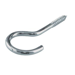 Ξυλόβιδες Γάντζος 50x33 Inox A2 Κυρτός 4Τμχ