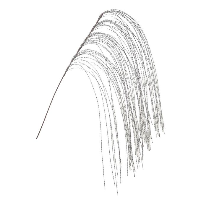 Χριστουγεννιάτικο Κλαδί Ασημί 145cm