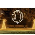 Χριστουγεννιάτικη Φωτιζόμενη Σφαίρα Με 144 LED Φ30cm