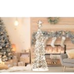 Χριστουγεννιάτικο Δέντρο Με 300 MicroLED Θερμό Λευκό 80cm