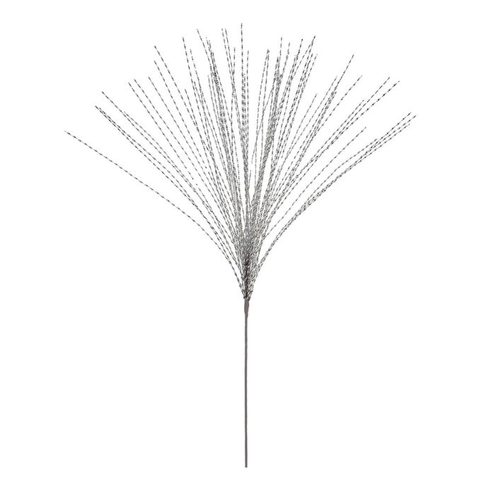 Χριστουγεννιάτικο Κλαδί Ασημί 80cm