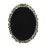 Καθρέπτης ArteLibre Χρυσό Polyresin 45x3.5x45cm
