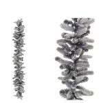 Χριστουγεννιάτικη Χιονισμένη Γιρλάντα PE/PVC Με 180 Κλαδιά 270cm