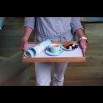 Δίσκος Σερβιρίσματος Αναδιπλούμενος Μπαμπού