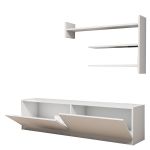 Σύνθετο ArteLibre ALPHA Λευκό 160x32x40cm