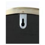 Ρολόι Τοίχου ArteLibre Χρυσό Μέταλλο 60x5x60cm