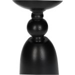 Κηροπήγιο ArteLibre Μαύρο Αλουμίνιο 12x12x26cm