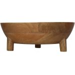 Μπολ ArteLibre Λουλούδια Πολύχρωμο Ξύλο 29x29x10cm