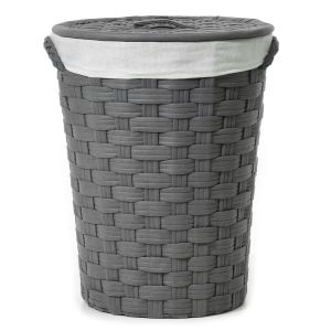 Καλάθι Απλύτων Γκρι Φ43cm