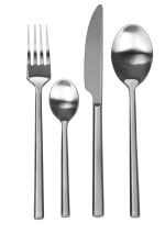 Σετ Μαχαιροπήρουνα Satin Μέταλλο 24Τμχ