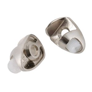 Στήριγμα Συρταριού Μέταλλο/Πλαστικό Για Γυαλί Φ5mm