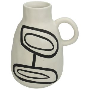 Βάζο ArteLibre Λευκό Δολομίτης 13.5x10.5x16.2cm