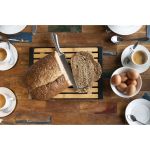 Ξύλο Κοπής με Δίσκο Ψίχουλων 38x27x2cm ALPINA