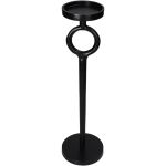 Κηροπήγιο ArteLibre Μαύρο Αλουμίνιο 11.5x11.5x40.5cm