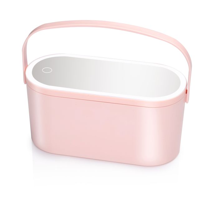 Ταξιδιωτική Θήκη Ομορφιάς με Καθρέφτη LED