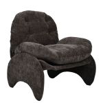 Πολυθρόνα ArteLibre ANANKE Γκρι Ύφασμα/Μέταλλο/Ξύλο 85x78x84cm