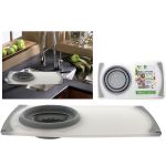 Επιφάνεια Κοπής λευκό/γκρι πολυπροπυλένιο 48x29cm