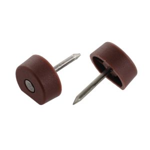 Στήριγμα Ραφιού Καφέ Πλαστικό Καρφωτό