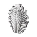 Βάζο Φύλλο 'Monstera' Κεραμικό Ασημί 9.5x30.5x37.5cm