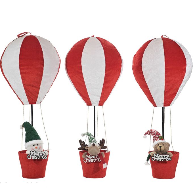 Χριστουγεννιάτικο Αερόστατο Με Χαρακτήρες 90cm 3 Σχέδια