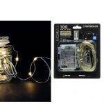 100 MicroLED Με Θερμό Λευκό Φως Και Τηλεχειριστήριο