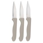 Μαχαίρι Καθαρισμού 18cm 3Τμχ Σε 4 Χρώματα ALPINA