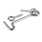 Μάνταλο Ασφαλείας Πόρτας & Βιδ. Θηλειά 250 Γαλβανιζέ Χύμα