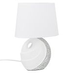 Επιτραπέζιο φωτιστικό Στρογγυλό Κεραμικό Γκρι Λευκό 2 Ποικιλία 20X12X29Cm 20X12X29Cm