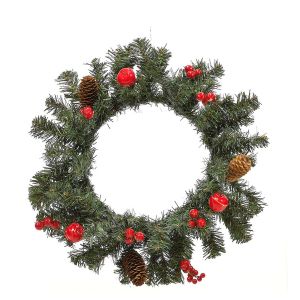 Χριστουγεννιάτικο Στεφάνι Φ36cm