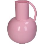 Βάζο ArteLibre Ροζ Μέταλλο 17x17.5x25cm