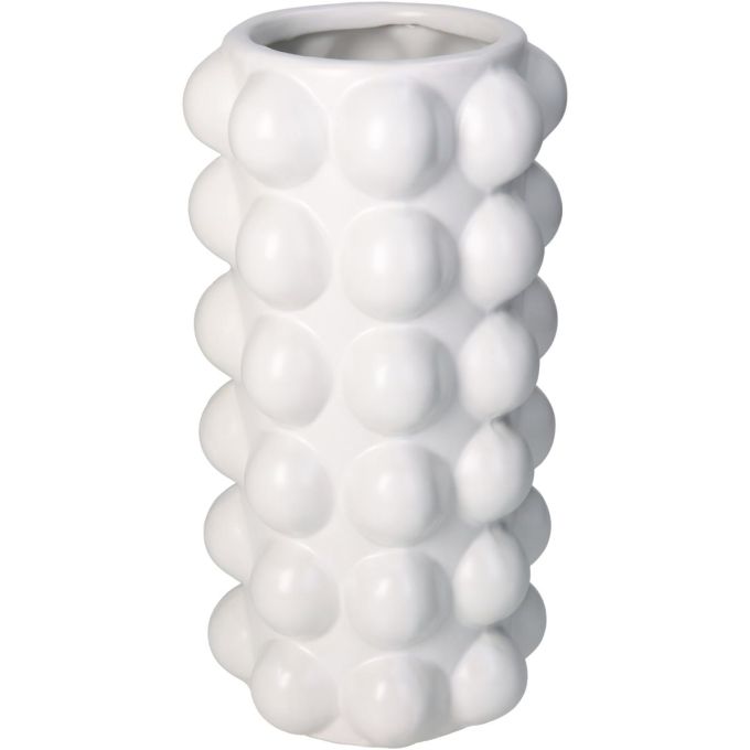 Βάζο ArteLibre Λευκό Κεραμικό 13.8x13.8x27.5cm