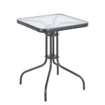 Τραπέζι Μεταλλικό ArteLibre MARS Γκρι 60x60x70cm