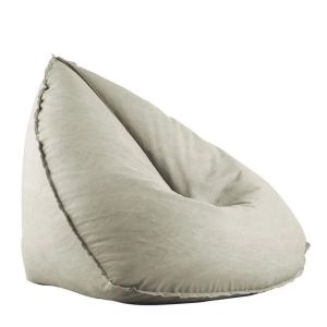 Πουφ Πολυθρόνα ArteLibre EMMIE 100% Αδιάβροχο Μπεζ Ύφασμα 94x100x81cm