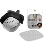 Χαρτί Ψησίματος Αντικολλητικό Λευκό 22x22cm 100Τμχ