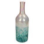 Βάζο ArteLibre Τιρκουάζ Γυαλί 12x12x36cm