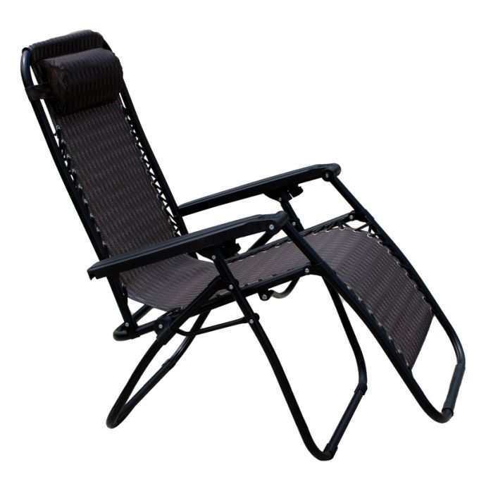 Πολυθρόνα Παραλίας ArteLibre Πτυσσόμενη Μέταλλο/Ύφασμα 68x58x110cm