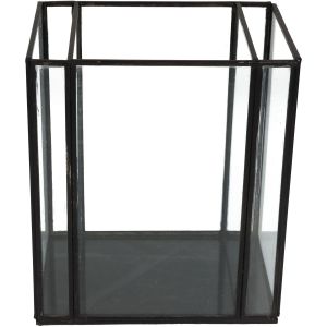 Κηροπήγιο ArteLibre Μαύρο Μέταλλο 18x13x21cm