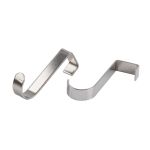 Γάντζος Πόρτας/Παράθυρου Ανοξείδωτος 60x11mm 2Τμχ