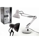 Λάμπα Γραφείου Λευκό/Μαύρο Μέταλλο 60cm Σε 2 Χρώματα