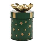 Χριστουγεννιάτικο Κουτί Δώρου Πράσινο 23cm