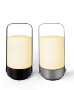 Φανάρι Led Με Χερούλι Μπαταρίας Φ8.5x19.5cm Σε 2 Χρώματα