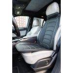 Μαξιλάρι Καθίσματος Αυτοκινήτου Δερμάτινη Όψη Γκρι 120x50cm