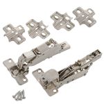 Μεντεσές Κουμπωτός Clip+Ελατήριο 35mm 170° Πλήρες Άνοιγμα