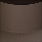 Βάζο ArteLibre Καφέ Μέταλλο 20x20x27cm